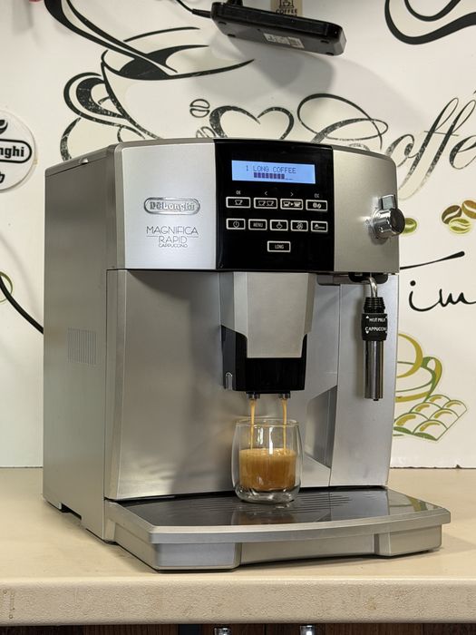 Кафемашина кафе автомат delonghi RAPID с гаранция