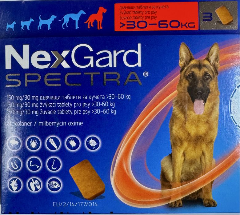 Нексгард и Nexgard Spectra - най добра цена !