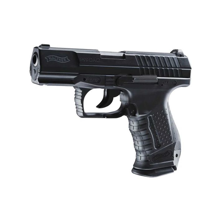 Airsoft pachet complet Walther P99 DAO CO2 pistol 4.5 Joules 499lei