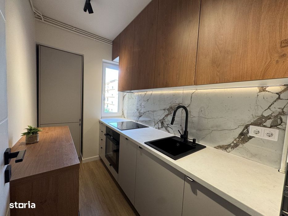 Apartament cu 2 camere, bucătărie separată, etaj 2, mobilat si utilat