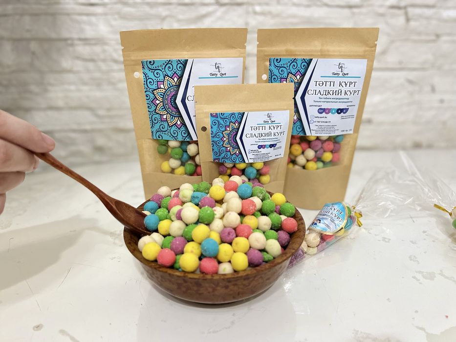 Тәтті құрт сатылады