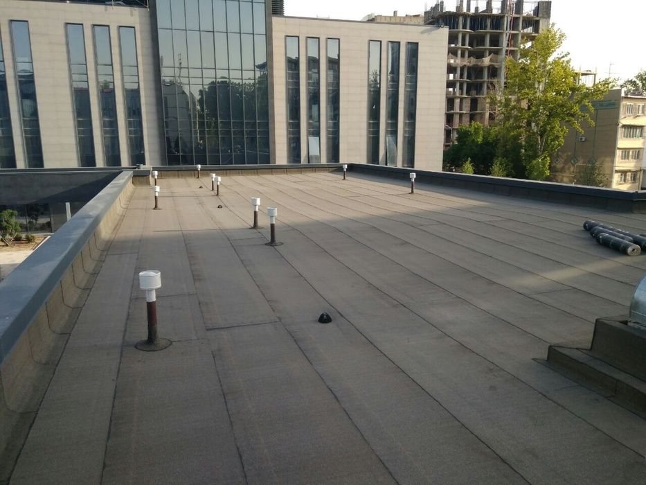 Ремонт крыши/Монтаж мягкой рулонной кровли, гидроизоляция.