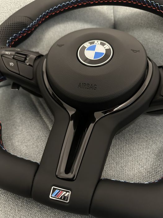 Volan BMW M Custom Teșit Seria F cu Padele M - F20, F30, F10, F12, F01