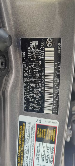 тойота камри американец