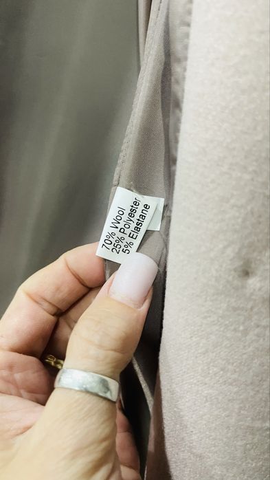 Пальто теплое шерсть