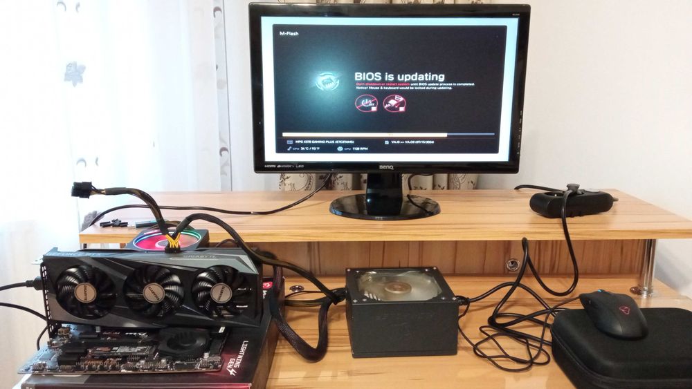 Placa video rtx 3060ti  gigabyte gaming oc