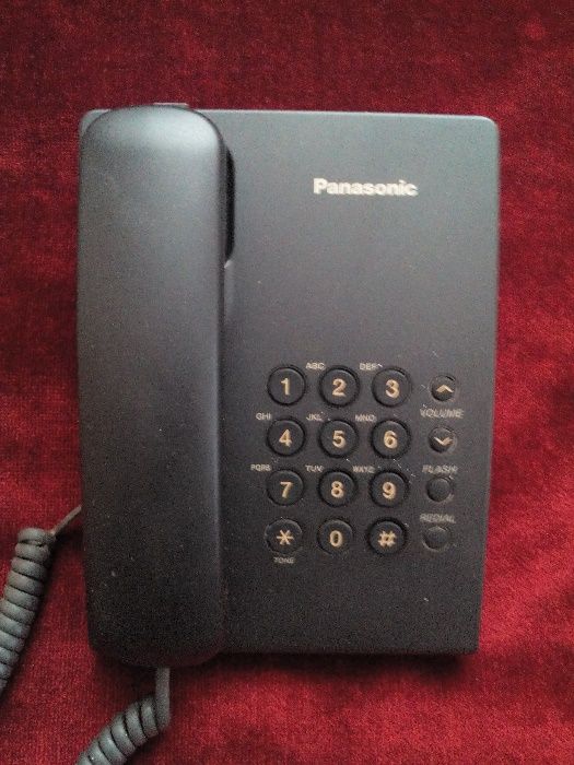 Телефон panasonic kx-ts500fx – стационарен