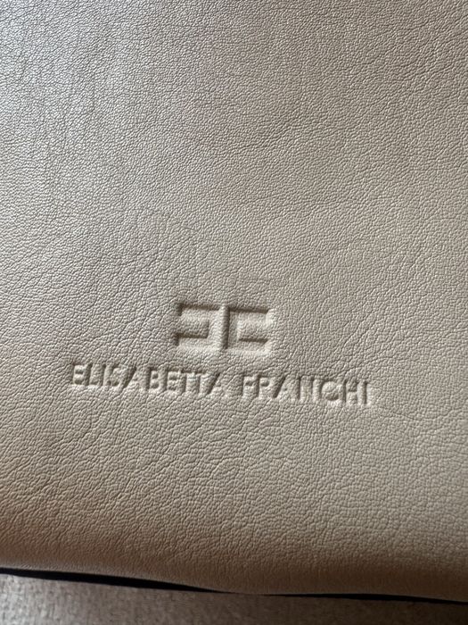 Кожена чанта с две лица Elizabetta Franchi