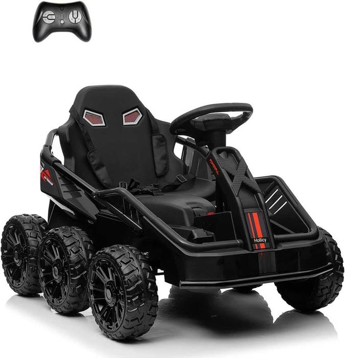 UTV electric pt 2 copii Kinderauto BJSX2319 6x6 300W 24V Black