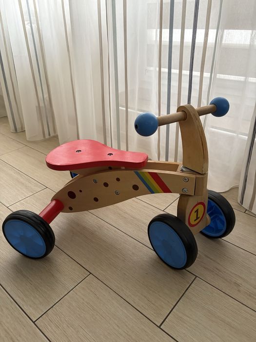 Дървено колело триколка Playtive Junior