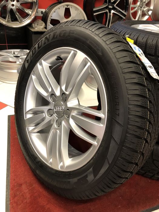 17ц 5х112 VW Tiguan/Audi Q3/ със гуми 215/60/17 ДОТ 2018 Нови
