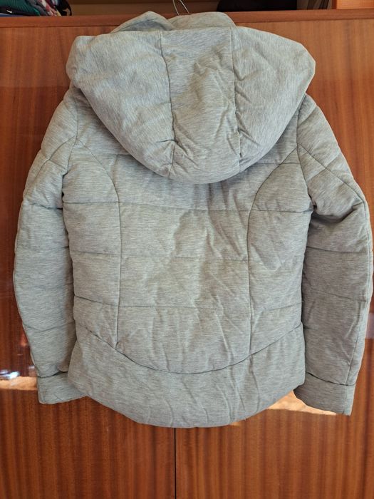 Зимно яке в светлосив цвят, размер S