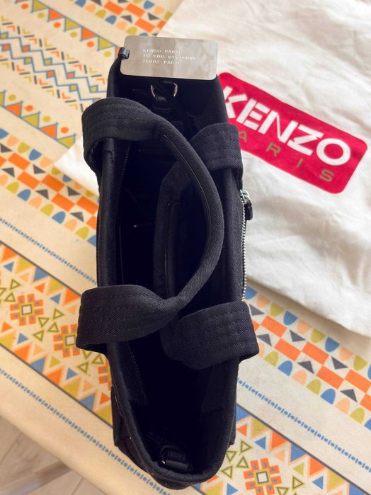 Сумка Kenzo Paris canvas tote black