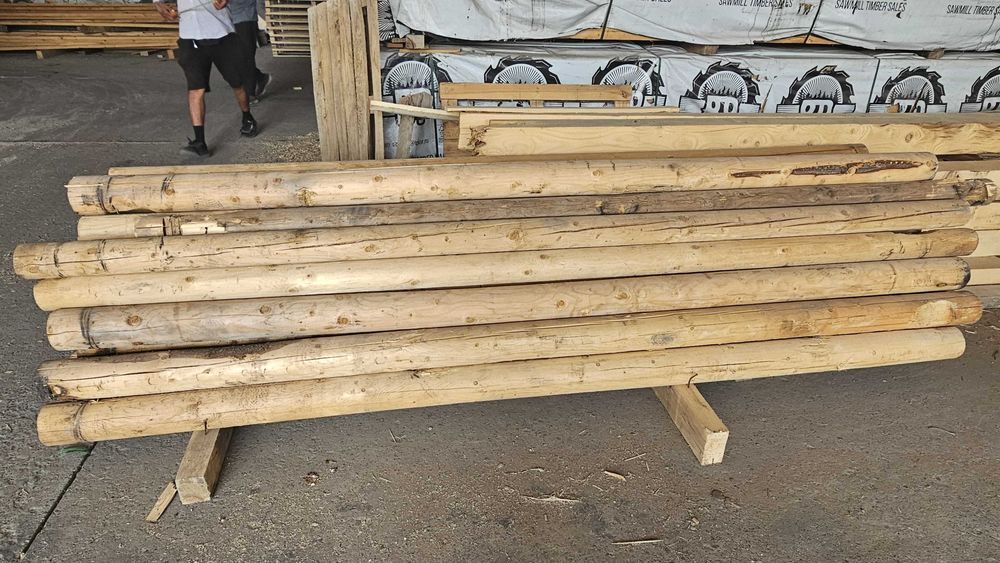 Стойка деревянная, кругляк