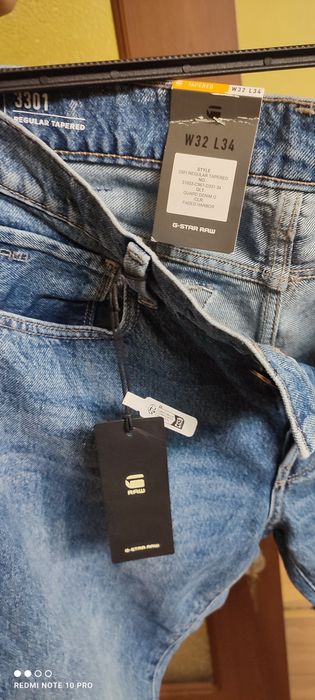 Vând 2 perechi noi de  blugi G-Star raw mărime 33