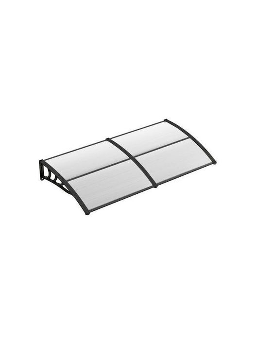 Сенник от поликарбонат 100х200 COSTWAY, козирка