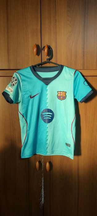 Tricou Barcelona 2024/2025 Third - Lamine Yamal #10  de copii  7 ani