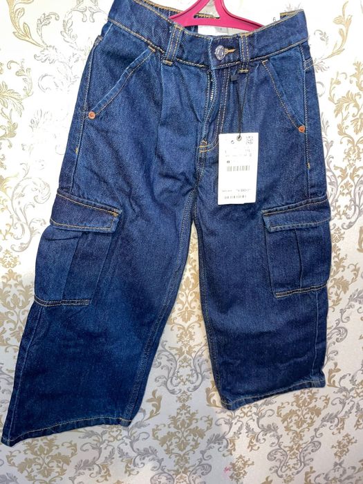 Детская одежда  платье и джинсы Zara.