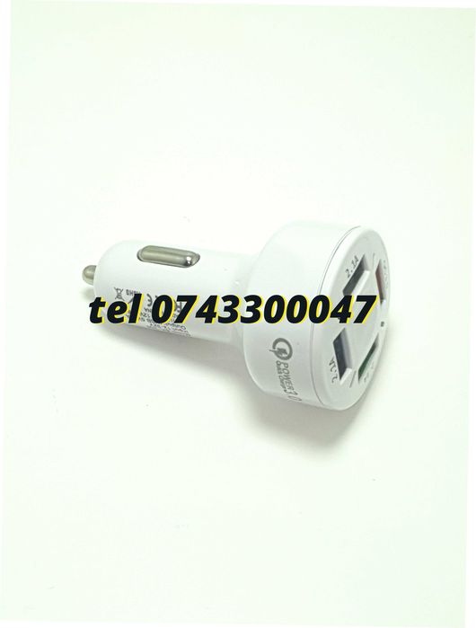 Superfastcharge Incarcator Auto Cu Patru Porturi Usb Partycharge