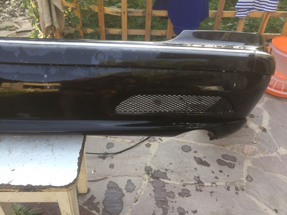 Задний Бампер Лорензер оригинал на мерседес W220