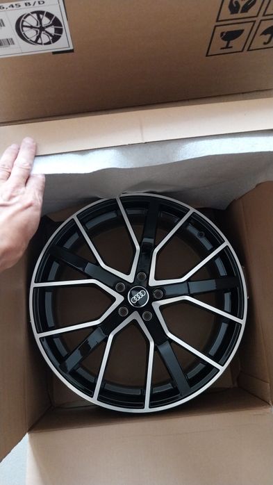 20"Rs black diamond нови джанти за Audi Ауди а4 а5 а6 а7 а8 Q3 Q5 Q7