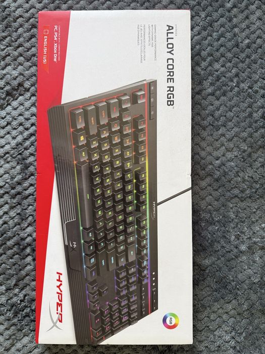 Vand Tastatura HyperX  Alloy Core RGB