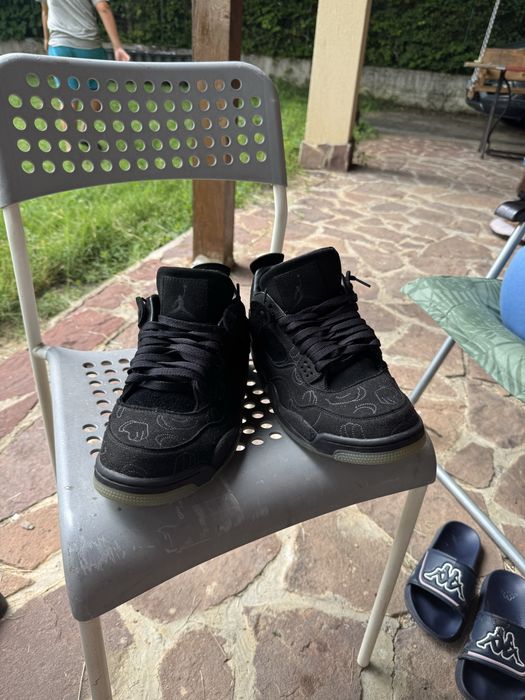 Nike  jordan 4 x KAWS  black
