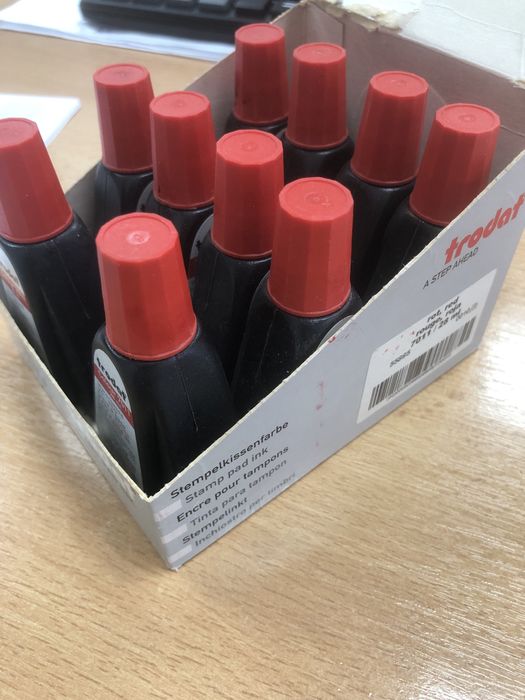 Штемпельная краска trodat канцтовар