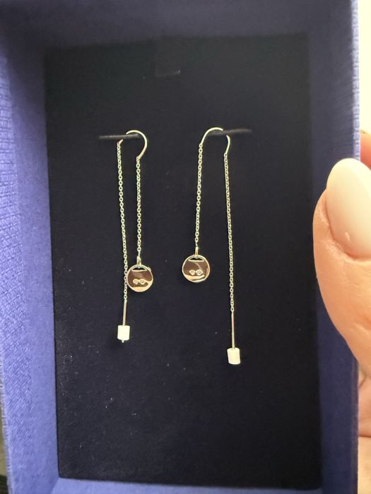 Swarovski обици- видящи