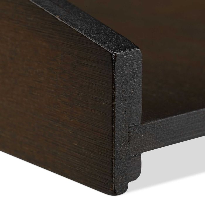 Tava pentru documente suprapozabila, bambus, A4 vertical, 6x25x33 cm