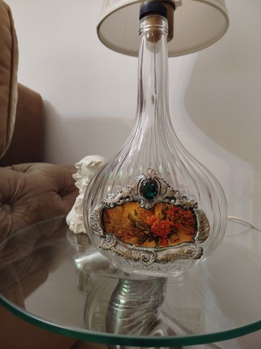 Sticla/decantor shabby chic