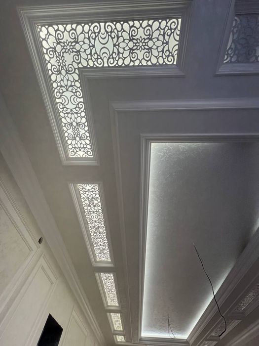 Orgsteklo potolok, va romb oynalar xizmati