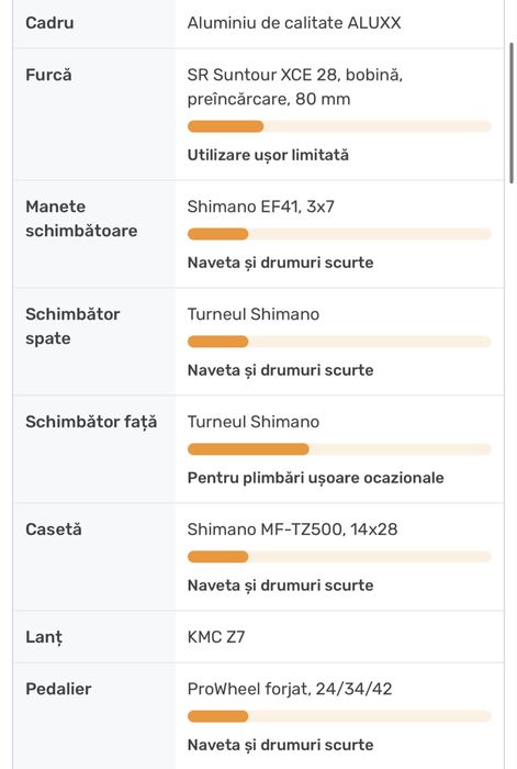 Bicicleta Giant ATX L 27.5