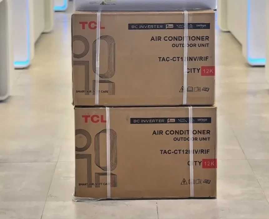 Кондиционер TCL 12 DC INVERTOR +TEN  установка кронштейн есть доставка