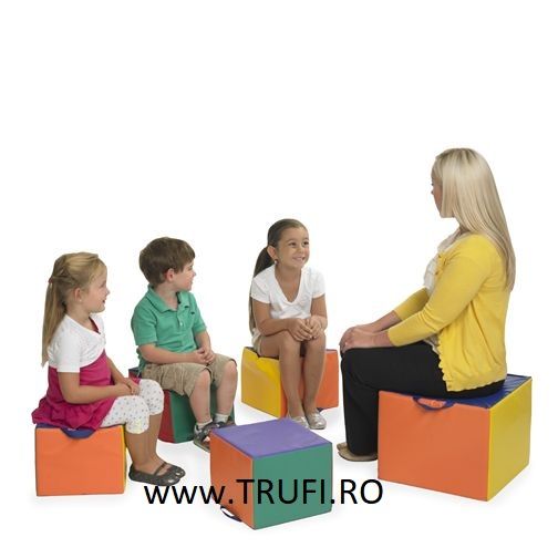 Cuburi din burete scaun copii