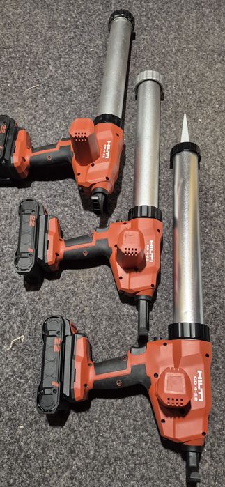 Hilti ,Wurth pistol de silicon pe acumulatori