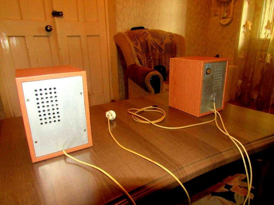 Активные колонки, CD/FM aудио плеер «Durabrand» и сабвуфер