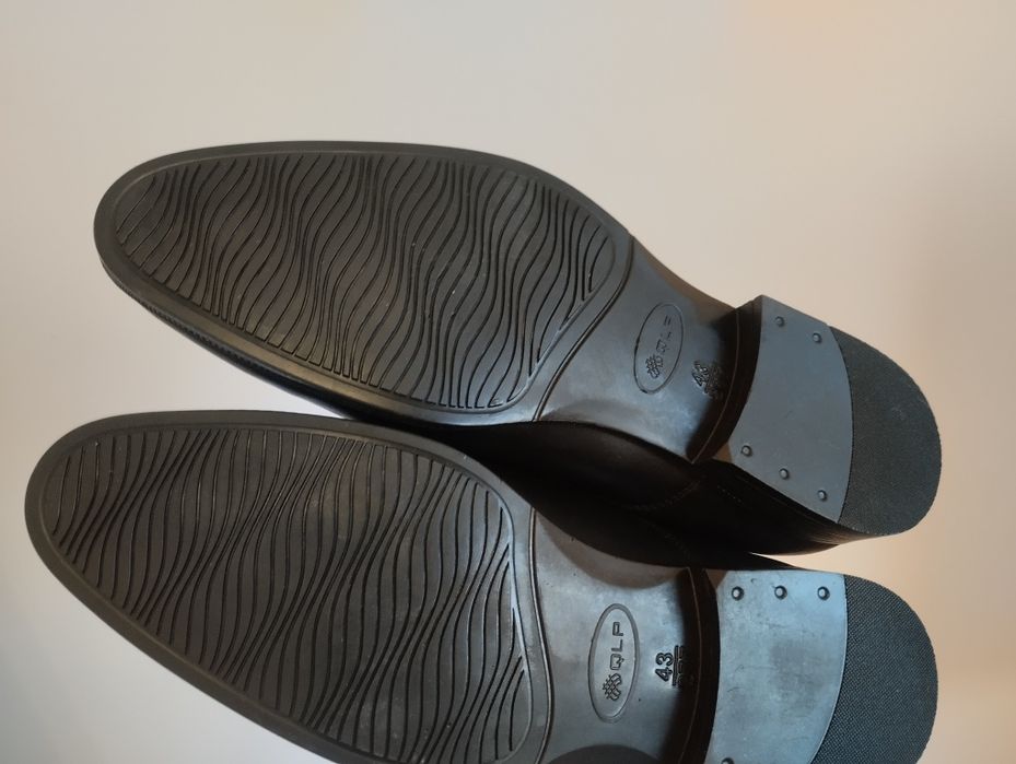 Туфли летние черные