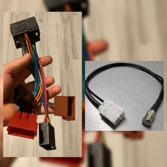 Mufa Conector Adaptor Cablu AUDI RNS-E Quadlock RNS E Audi 40 Pini