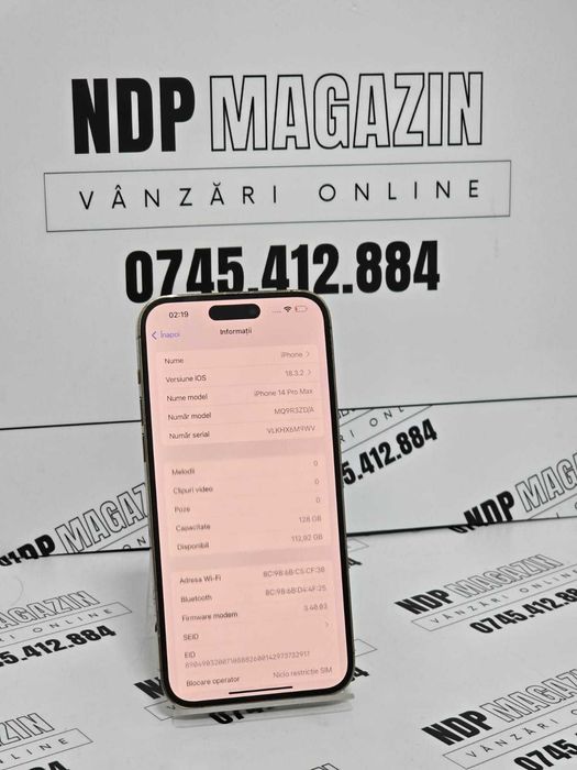 NDP Amanet NON-STOP Sos. Giurgiului 119 IPHONE 14 PRO MAX (32379)