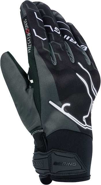 Ръкавици Bering WALSHE СИВ мото мотор крос ендуро