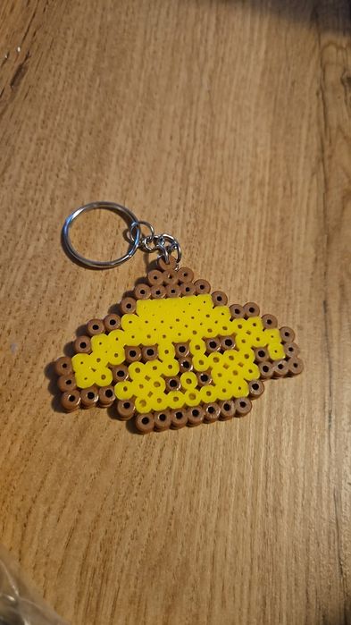 Breloc chei/geanta margele fuzibile Pompompurin Sanrio
