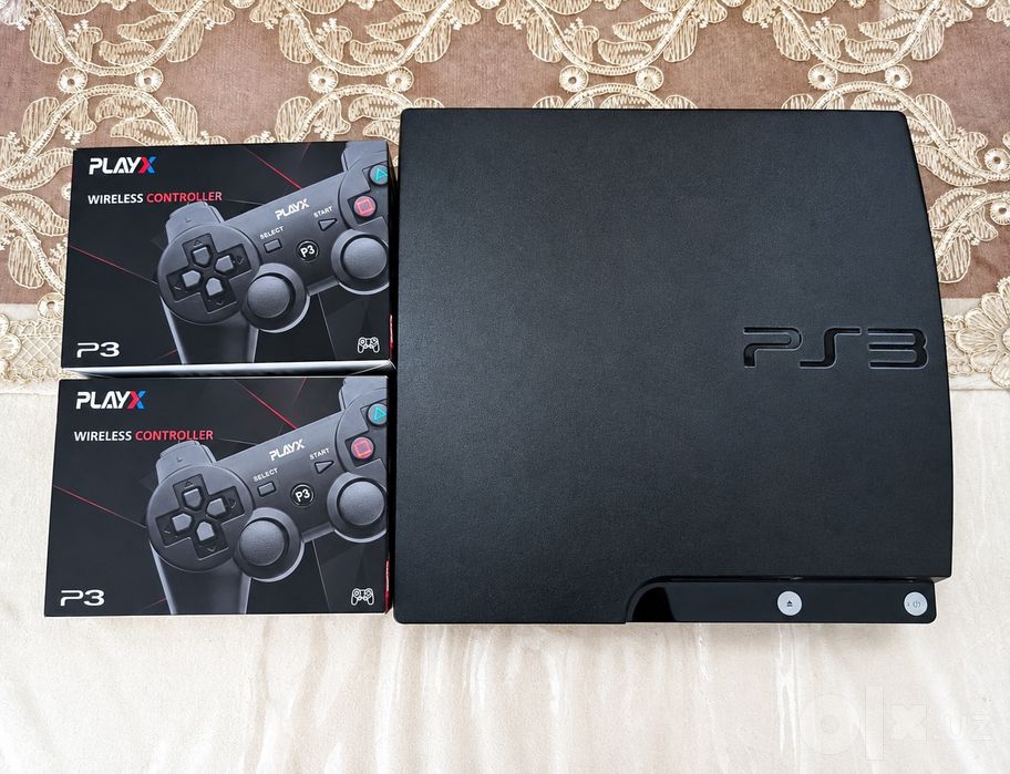 Sony PlayStation 3 slim 2yangi jostik 25o'yin