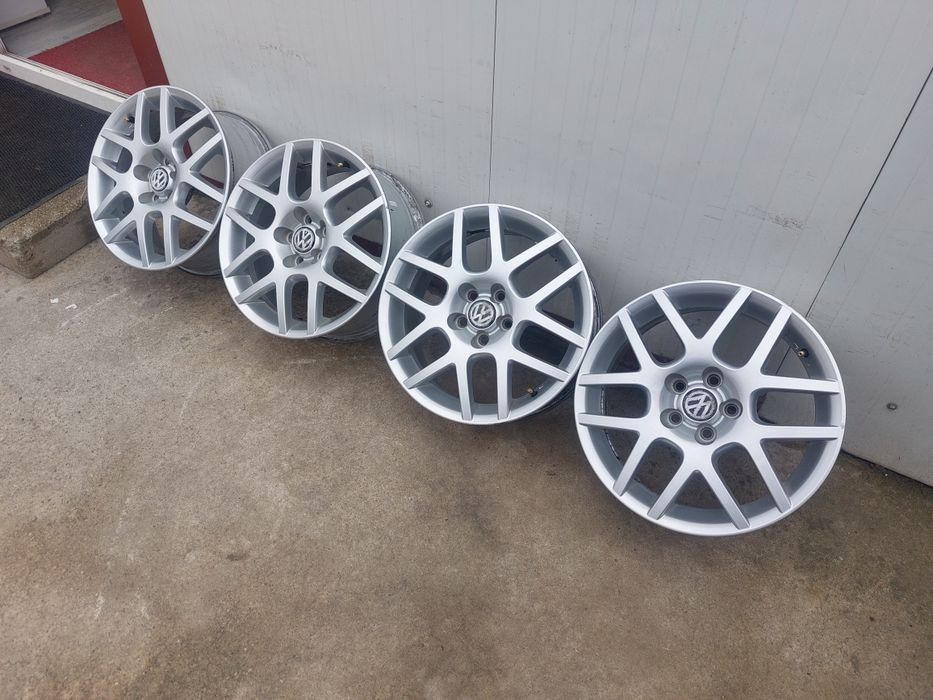 Set jante din aluminiu originale r16 / Vw Audi Skoda Seat / 5x100