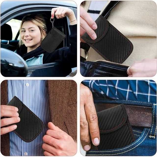 Калъф за ключ- KEYLESS, кейс за за радио ключ, блокира радио сигнали