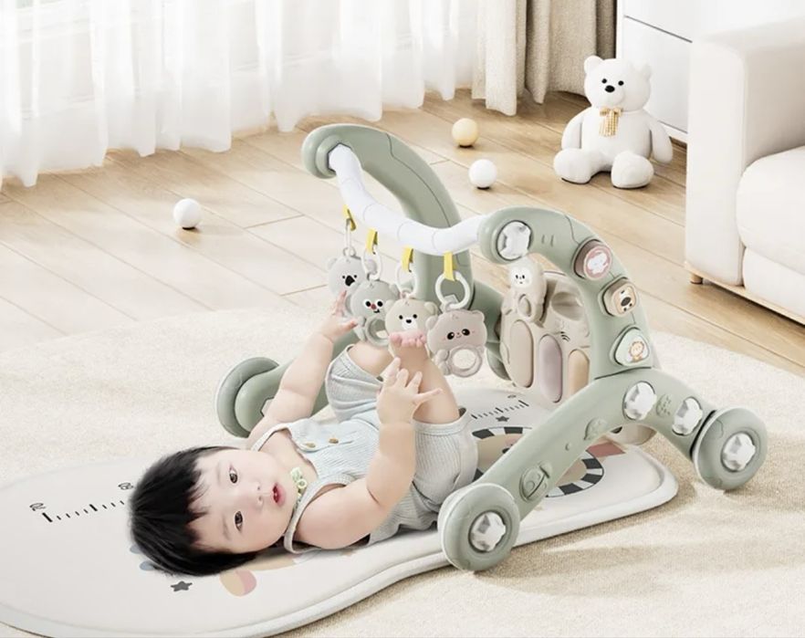 Детская каталка-ходунки 3 в 1