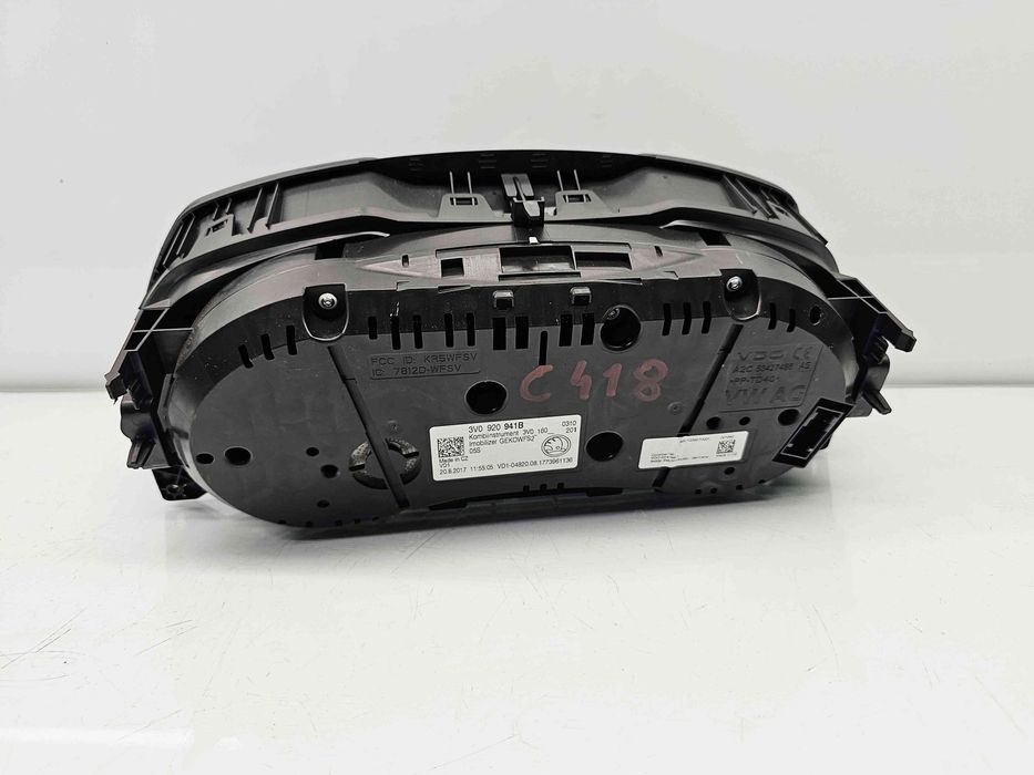 Ceas bord Skoda Superb III (3V3) [Fabr 2015-prezent] 3V0920941B
