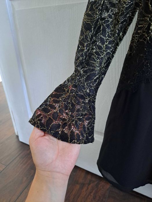 Rochie neagră Boohoo mărime XS/S - stare foarte bună