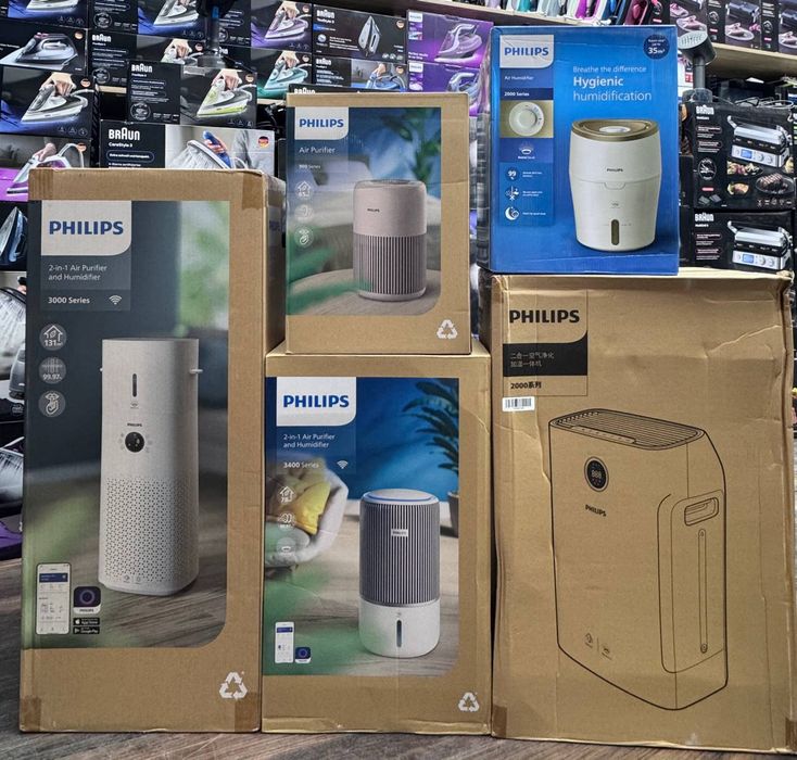 Очиститель и увлажнитель PHILIPS