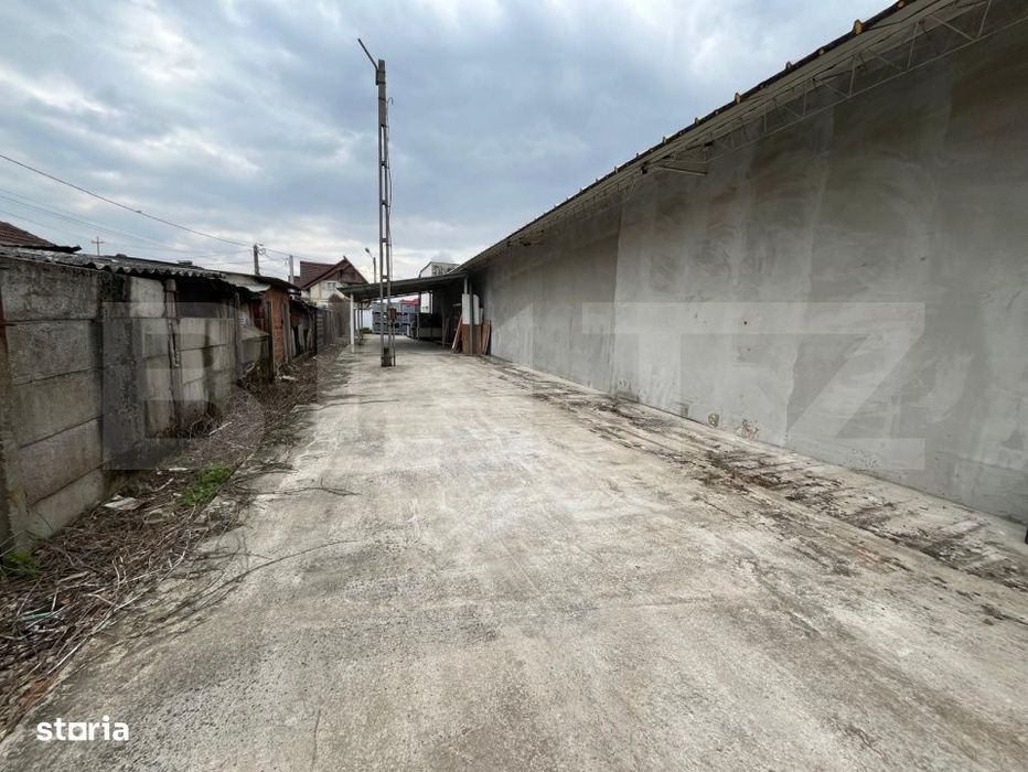 Hala de vanzare, productie sau depozitare, la 50 km de Oradea